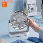 XIAOMI 小米edon台式風扇usb充電靜音電風扇4檔調速壁掛便攜迷你風扇辦公家用車載