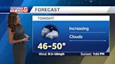 Video: Close to 80 before rain settles in