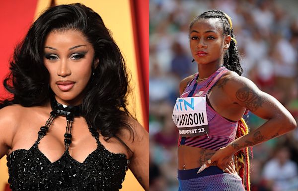 Cardi B and Sha’Carri Richardson Talk Olympics Over Manicures in New Ad