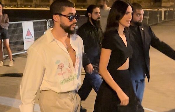 Kendall Jenner Shares a Look Inside Romantic Date Night with Bad Bunny at the Louvre Museum