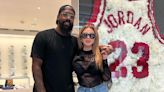 Larsa Pippen and Marcus Jordan Go Instagram Official, Posing in Front of Michael Jordan Jersey