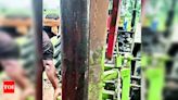 Farmer blames pollution for black tubewell pipe | Ludhiana News - Times of India