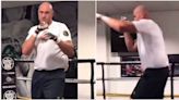 New Tyson Fury training footage may reveal his tactics for Oleksandr Usyk clash