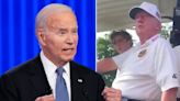 Biden admits being 'knocked down' in debate after Trump brags he kicked him down