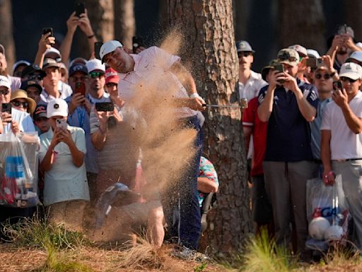 Scottie Scheffler opens U.S. Open with 71, leaving him in contention but with ground to make up