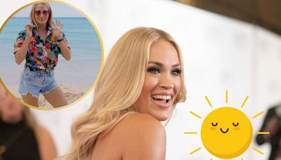 LOOK: Carrie Underwood Soaks Up the Sun in Hawaii