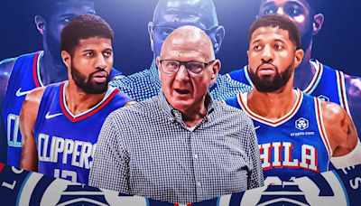 Steve Ballmer Reacts To Paul George Leaving For Sixers