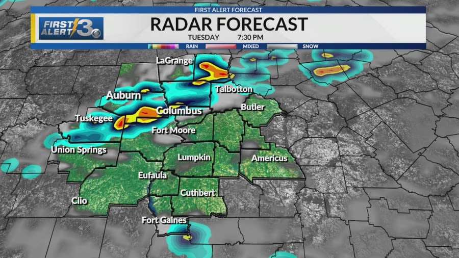 Storms blow through and clear mid-week before another weekend storm approaches