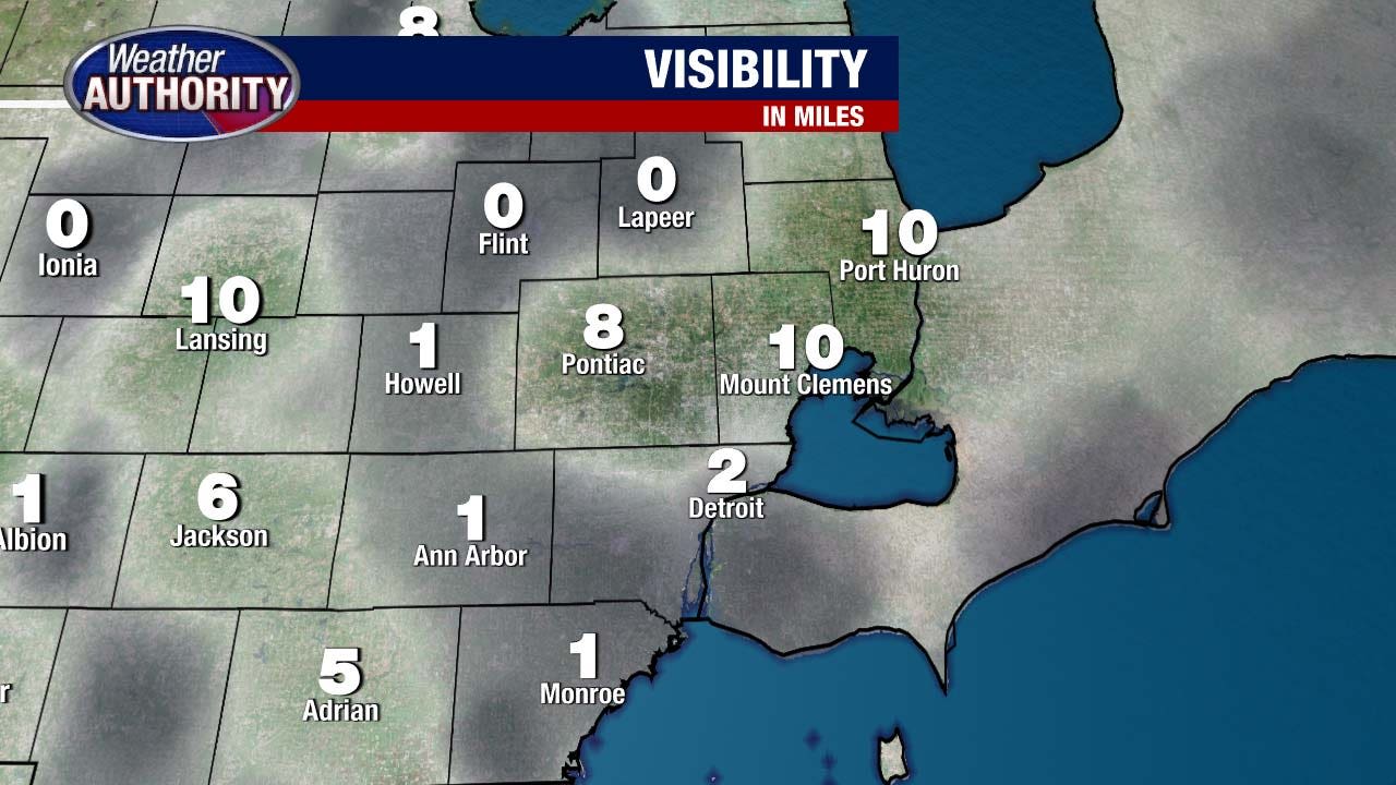 Metro Detroit weather: Foggy start ahead of a partly sunny, warm day