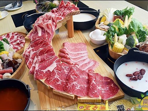 台中新開幕！宜蘭爆紅吃到飽火鍋 最低388元「肉階梯」超浮誇