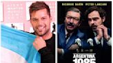 Ricky Martin halagó Argentina 1985 a través de sus redes y recibió una sentida respuesta de Axel Kuschevatzky