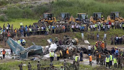 At least 18 killed as Nepali passenger plane crashes on take-off at Kathmandu airport