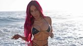 K'la Methven poses in a bikini as she announces her new boyfriend