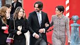 Dimitri Rassam, muy cariñoso con Carlota Casiraghi en su debut el día más importante para los Grimaldi