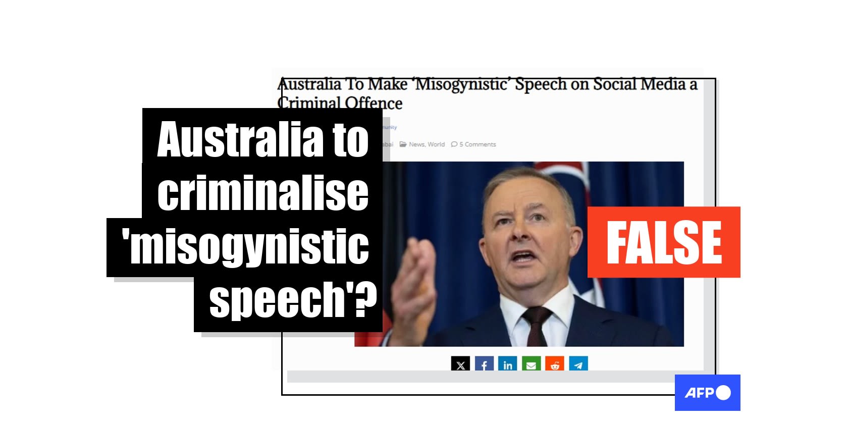 Australia plans to criminalise non-consensual deepfake pornography, not 'misogynistic speech'