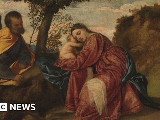 Longleat: Titian painting found in plastic bag sells for £17.5m