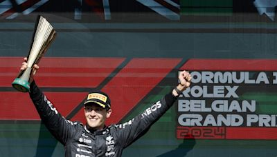 Russell holds off Hamilton for Mercedes 1-2 at Formula 1 Belgian Grand Prix