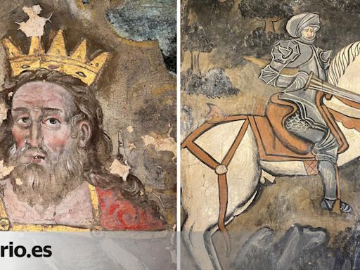 El rescate de pinturas murales con siglos de antigüedad, la esperanza de una comarca envejecida de Cantabria