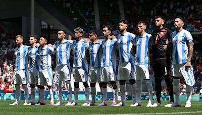 Argentina national anthem is BOOED at Paris Olympics amid racism storm