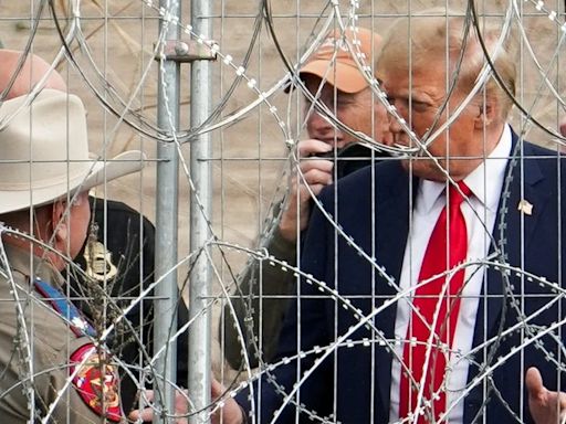 Donald Trump criticó el decreto migratorio de Joe Biden y dijo que cerrar la frontera con México será su prioridad si gana las elecciones