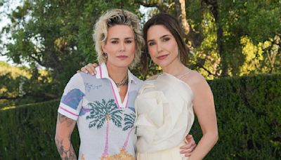 Sophia Bush is glam with partner Ashlyn Harris at Cannes Lions event