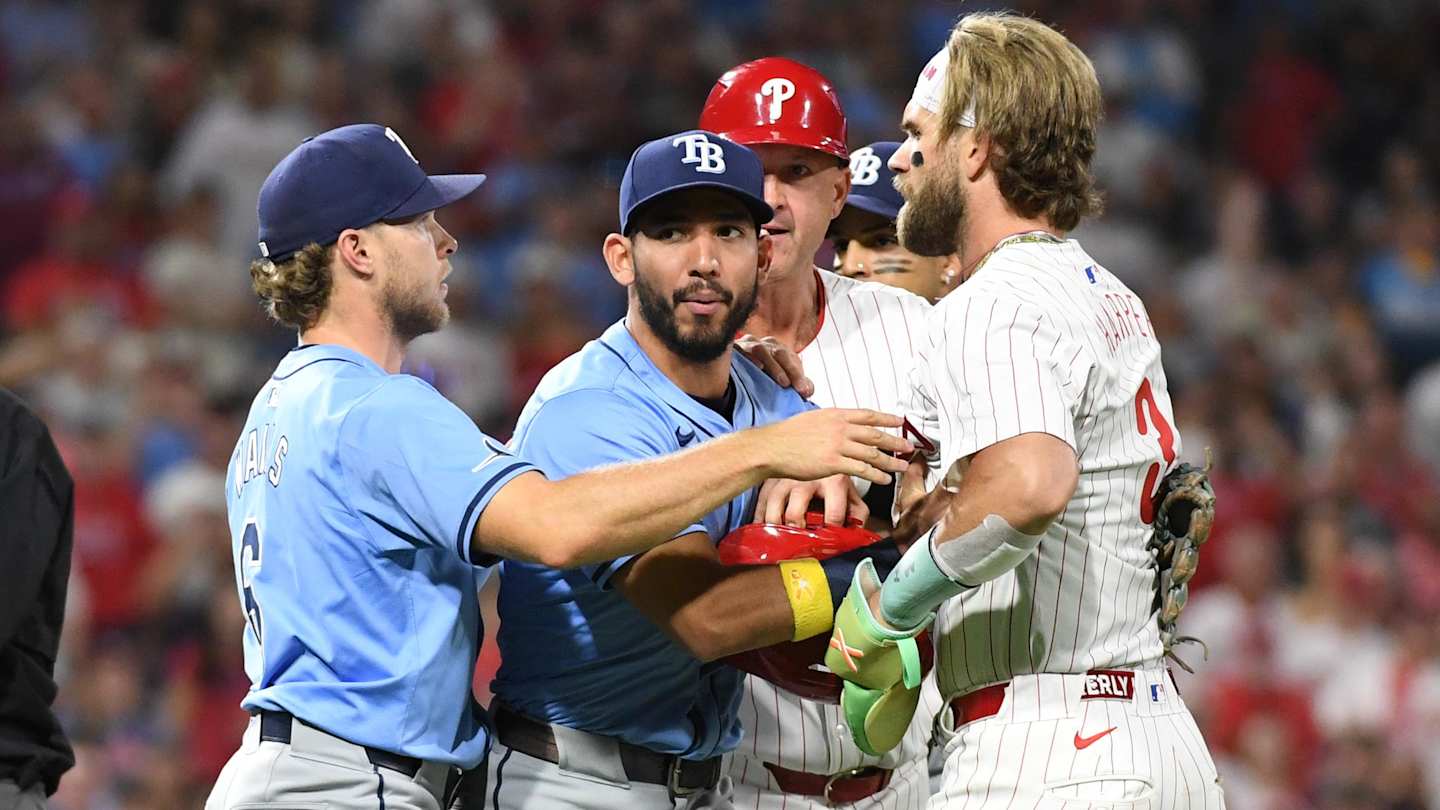 Philadelphia Phillies Superstar Blasts Rays Pitcher for Controversial Plunking