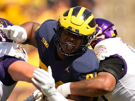 Bengals select Michigan DT Kris Jenkins, son of four-time Pro Bowler, with No. 49 pick in 2024 NFL Draft