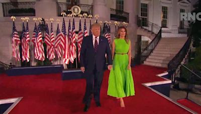 Melania Trump went viral for 'green screen' dress at 2020 RNC. What will ex-model wear this time?