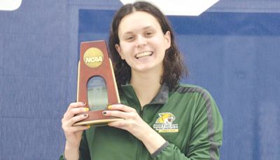 Northern Michigan University Wildcats women’s swimmer Camilla Carbone receives GLIAC Commissioner’s Award