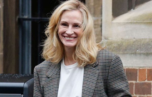 Julia Roberts Goes Blonde (Again!) with Golden Bob for New Movie “After the Hunt: ”See Her Transformation