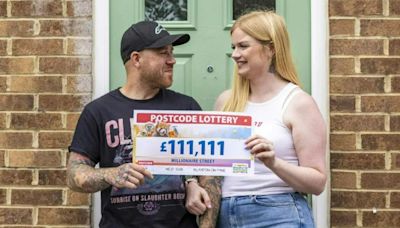 I had to knock on neighbour's door & ask them to hand over MY £111k Lottery win