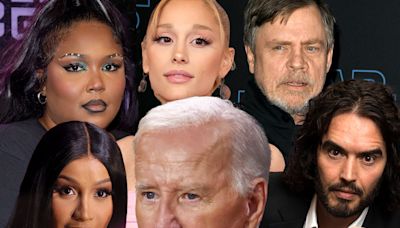 Hollywood Celebrities Share Mixed Reactions to Joe Biden Dropping Out