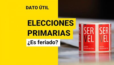 Elecciones primarias del 9 de junio: ¿Es feriado ese día?