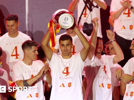 Uefa charges Alvaro Morata & Rodri after 'Gibraltar is Spanish' chant during Euro 2024 celebrations