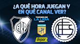 River vs. Lanús: en qué canales TV ver y a qué hora juegan por Liga Profesional Argentina