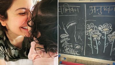 Inside Anushka Sharma, daughter Vamika's drawing competition