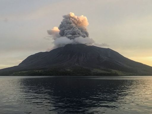 Indonesia's Ruang volcano erupts, more than 12,000 people evacuated