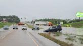 Disaster proclaimed in St. Clair County. Flooding in Belleville, across metro-east