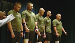5 Ukrainian solders receive prosthetic limbs in Minneapolis