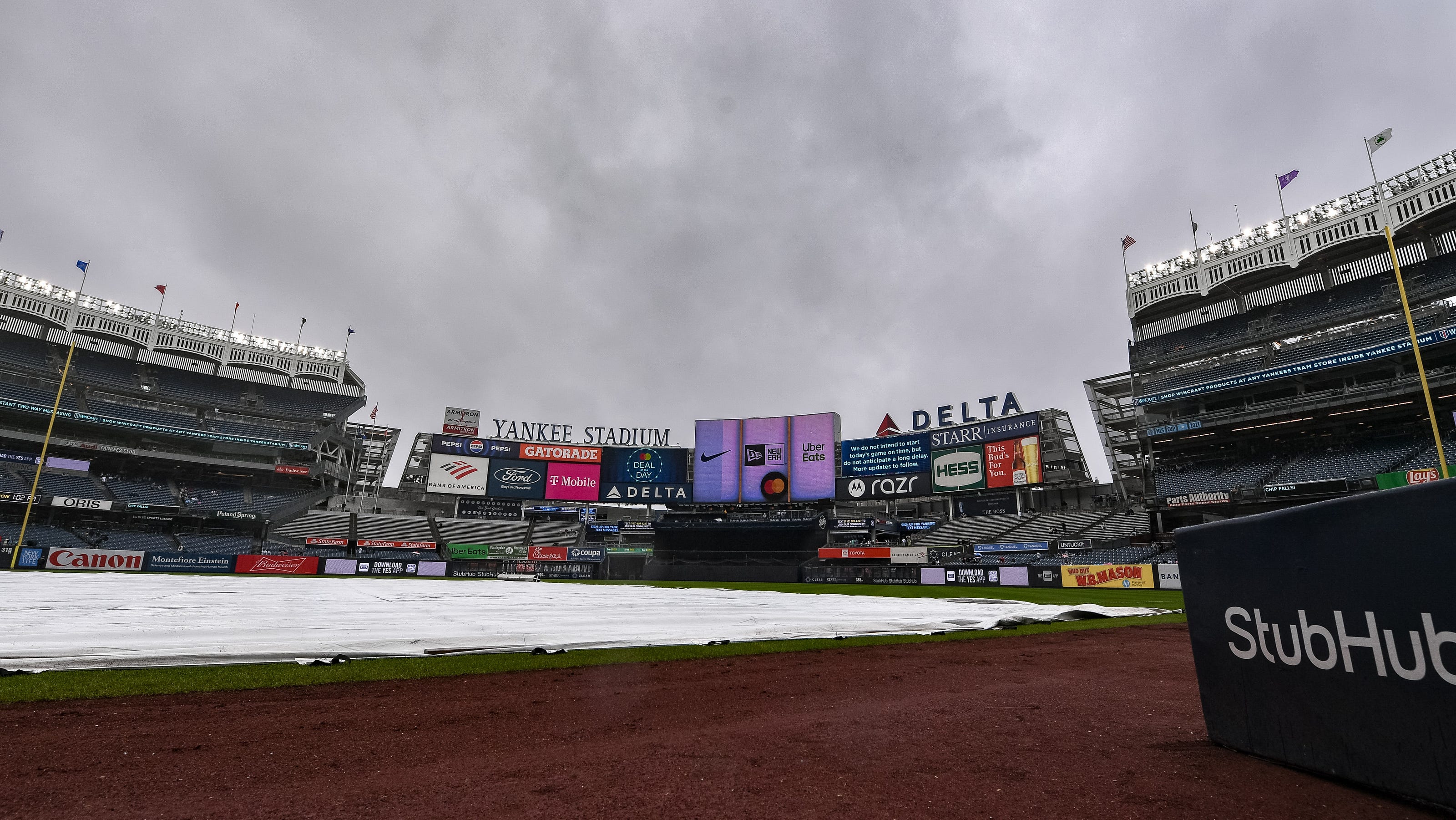 Will NY Yankees vs Mariners at Yankee Stadium be postponed today? Latest weather forecast