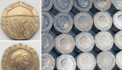 Check your change as 20p coin sells for 250 times its face value on eBay