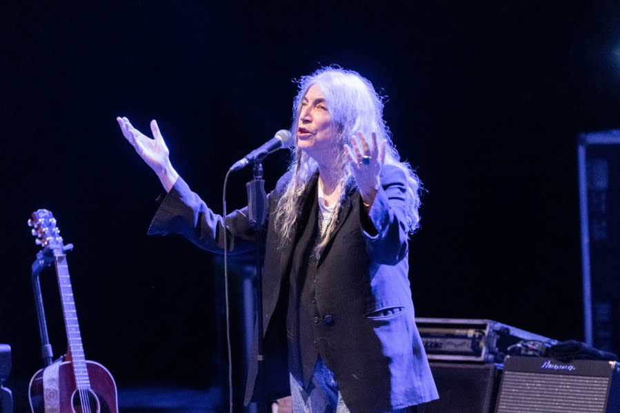 Taylor Swift song prompts searches for punk icon Patti Smith