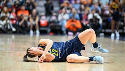 Caitlin Clark Suffered a Black Eye in Her First WNBA Playoff Game vs. Sun