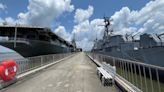 Historic U.S.S. Laffey docks at Patriots Point, honors D-Day role with floral tribute