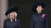 Kate and Camilla share heartwarming moment during Remembrance Day service