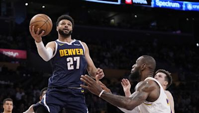 Nuggets point guard Jamal Murray's status in jeopardy for Game 5 vs. Lakers because of calf injury