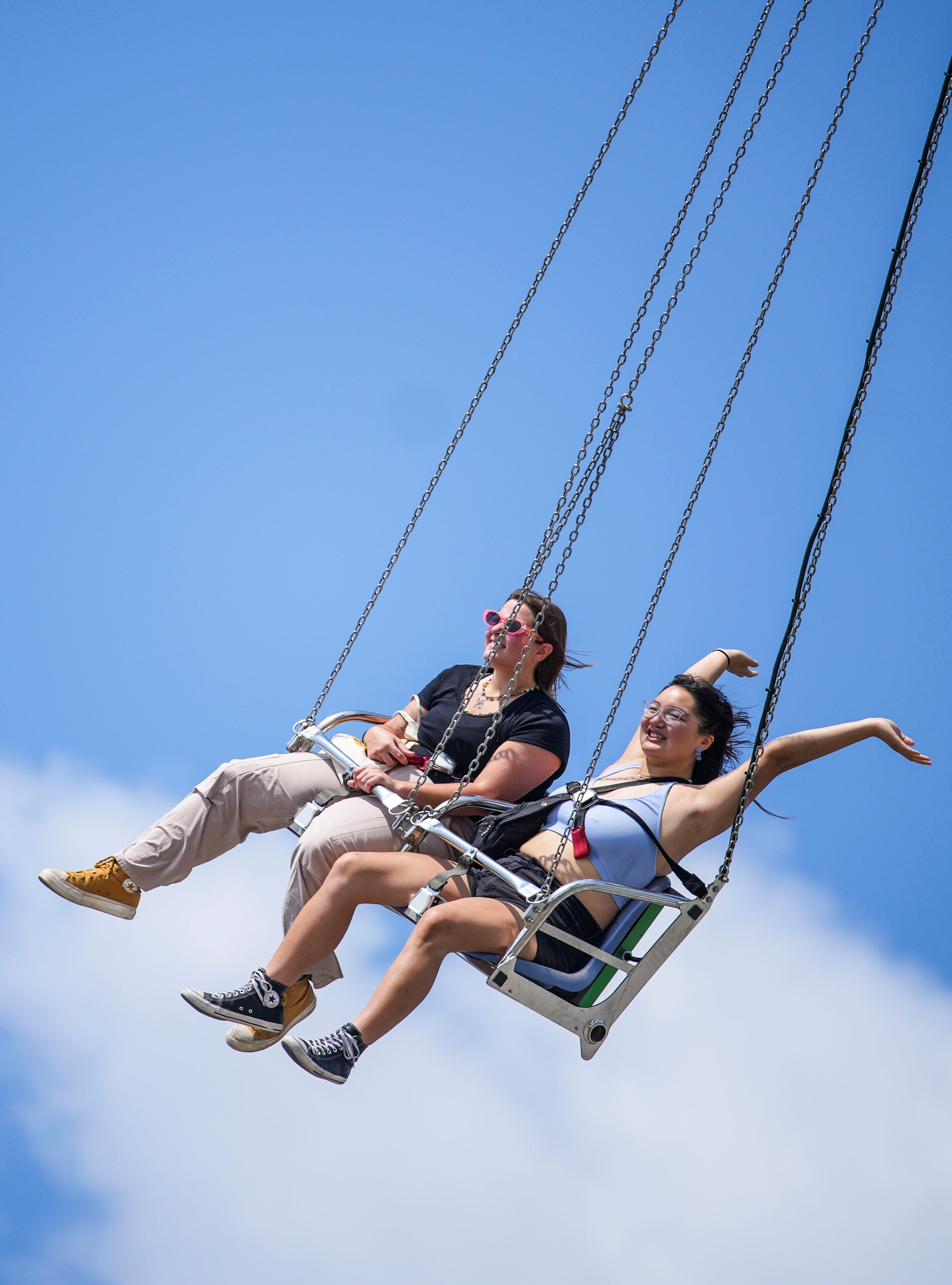 Today is $2 Tuesday at the Indiana State Fair. Tickets, food and rides at the Midway are $2