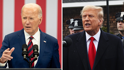 Joe Biden's post about Trump ahead of officer's wake backfires