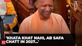 'Khata Khat Nahi, Ab Safa Chatt in 2027...': Yogi Adityanath's message for Akhilesh Yadav's SP