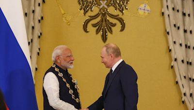 Modi receives Russia’s highest civilian award for promoting bilateral ties